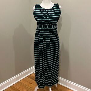 Talbots Striped Maxi Dress